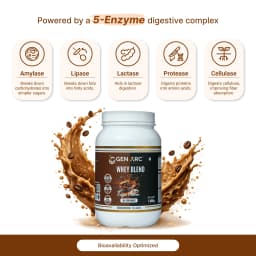 Whey Protein Blend Coffee Flavour (1 kg) - thumbnail 3