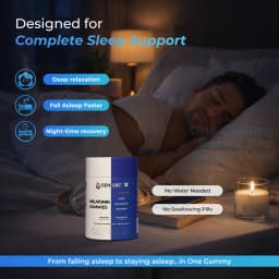 Blueberry Flavour Melatonin Gummies - thumbnail 3
