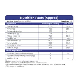 Blueberry Flavour Melatonin Gummies - thumbnail 8