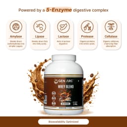 Whey Protein Blend Coffee Flavour (2 kg) - thumbnail 3