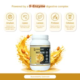 Whey Protein Blend Kesar Badam Flavour(2 kg) - thumbnail 3