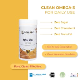 Gen-Arc Omega-3 Fish Oil Softgels - thumbnail 4