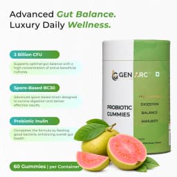 Pink Guava Flavour Probiotic Gummies - thumbnail 2