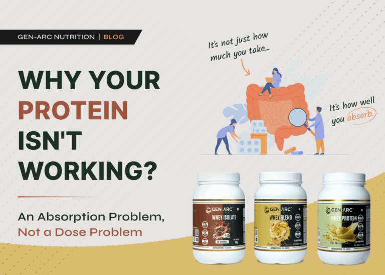 Why Your Protein Isn’t Working: An Absorption Problem, Not a Dose Problem